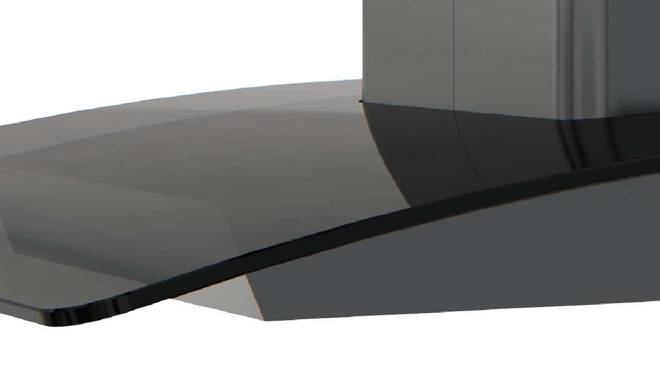 Designer-Inspired Curved Design