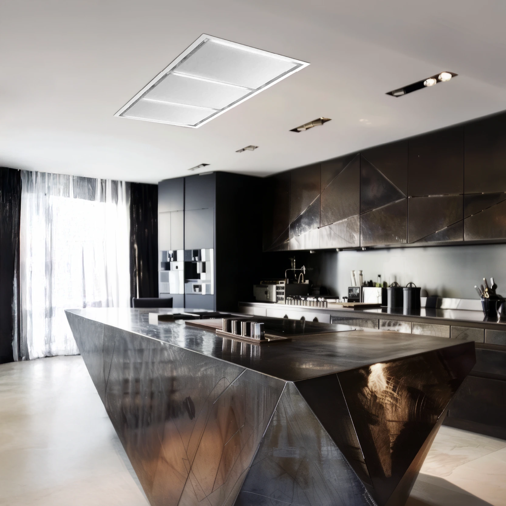 Ceiling Range Hood