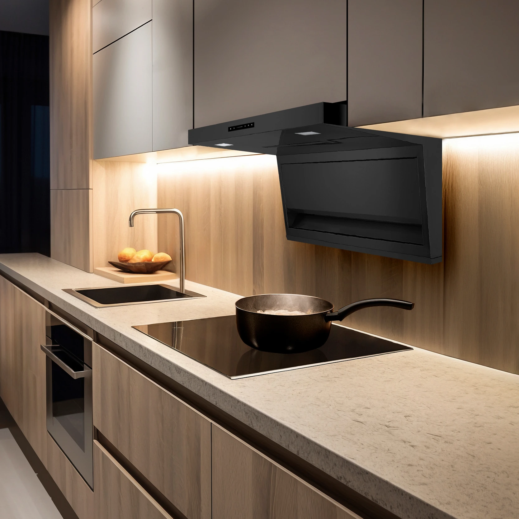 SIDE-SUCTION RANGE HOOD